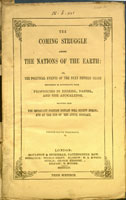 Pae's The Coming Struggle among the Nations of the Earth, 1853