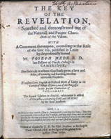 Mede's Key to the Revelation, 1643