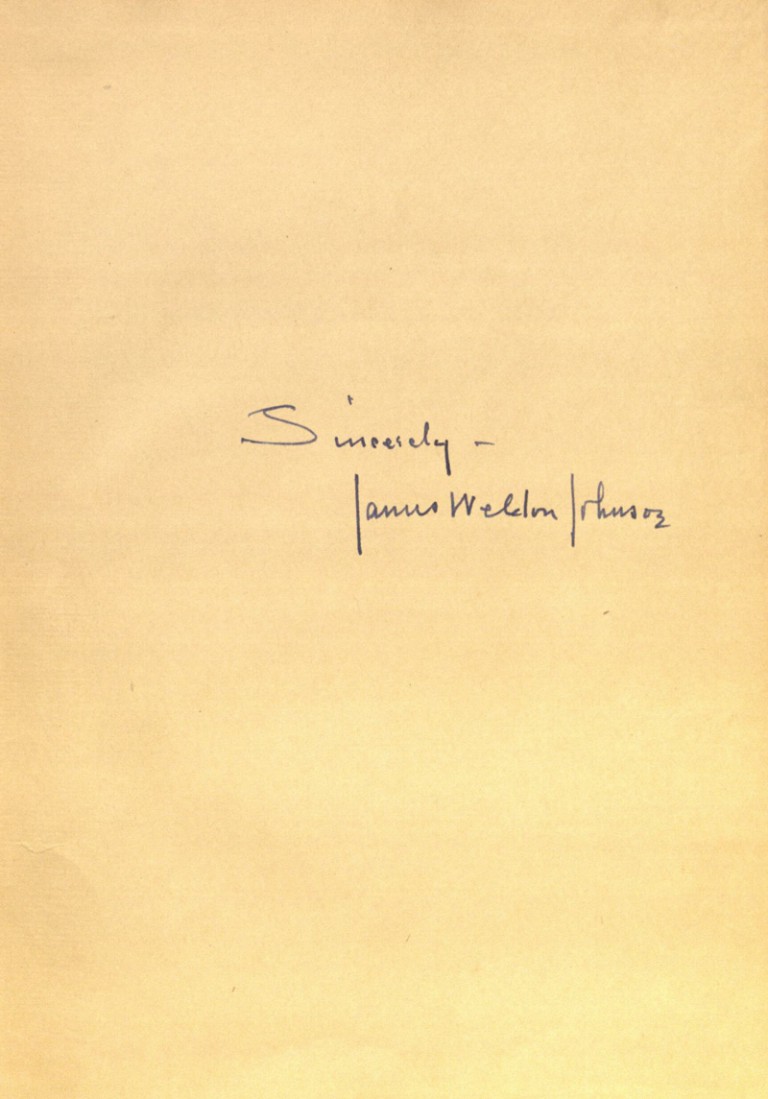 God’s Trombones by James Weldon Johnson Library News