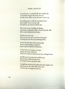 Derek Walcott poem