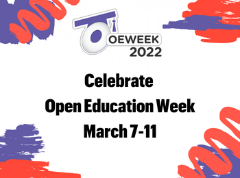 Celebrate Open Education Week 2022