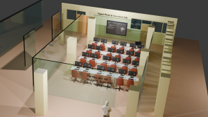 rendering of a classroom