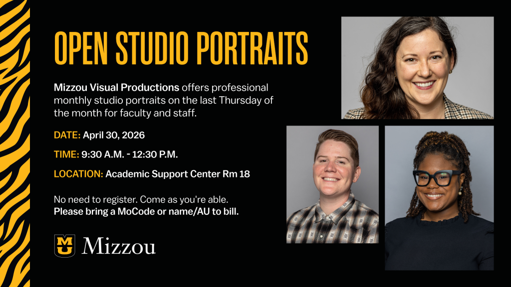 Information about Open Studio Portraits