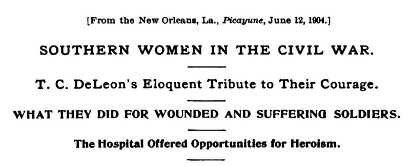 Southern Women in the Civil War