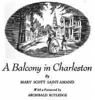 A Balcony in Charleston