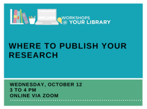 Where to Publish Your Research