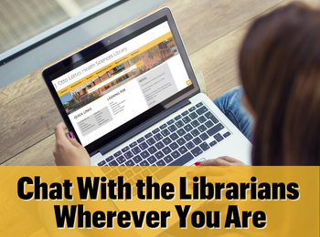Chat with the librarians Wherever you are