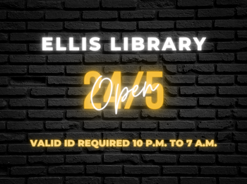 Ellis Library Open 24-5