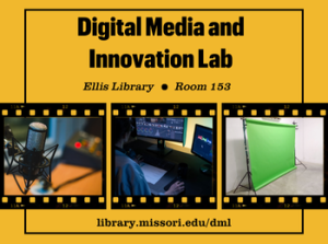 Digital Media Lab in Ellis Library