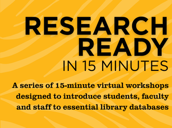 Research Ready in 15 Minutes