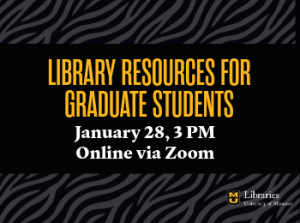 Library Resources for Graduate Students