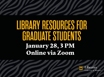 Library Resources for Graduate Students