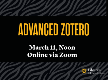 Advanced Zotero