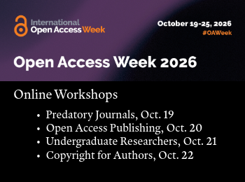 list of open access week workshops