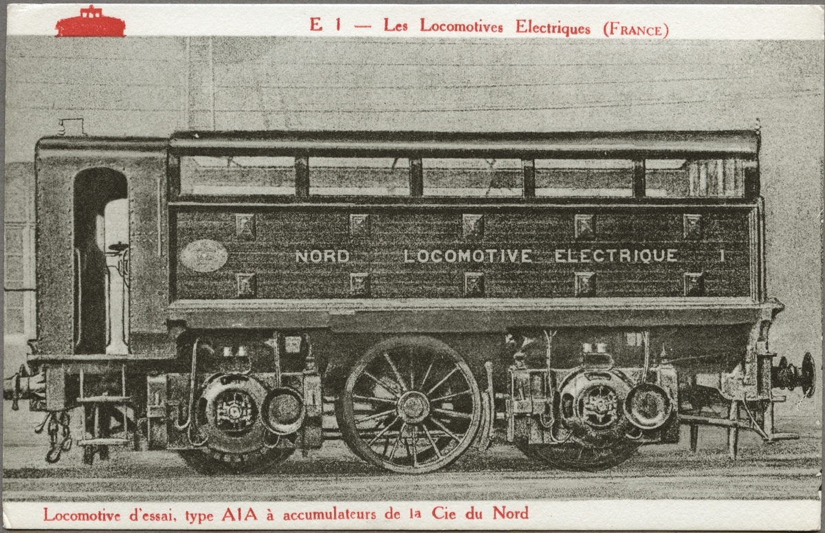 Prototyp Compagnie du chemin de fer du Nord, NORD ellok. (Northern railway company).jpeg