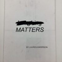 Matters / by Lauren Anderson.