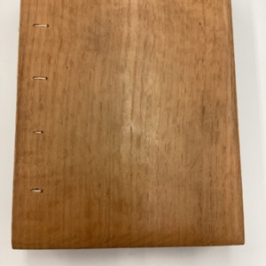 Coptic binding with wooden boards