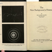 The new background of science / by Sir James Jeans.