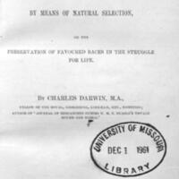 On the origin of species by means of natural selection, or, The preservation of favoured races in the struggle for life / by Charles Darwin, M.A.