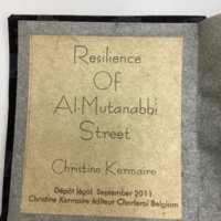 Resilience of Al-Mutanabbi Street / Christine Kermaire