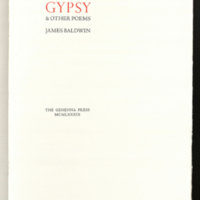 Gypsy & other poems