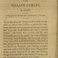 The village curate : an interesting tale.