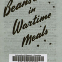 Dried beans & peas in wartime meals / U.S. Department of Agriculture.