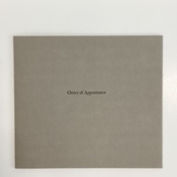 Order of Appearance : Disorder of Disappearance