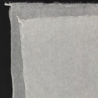 A sheet of kozo paper from conservation