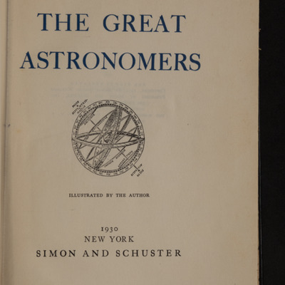 The great astronomers