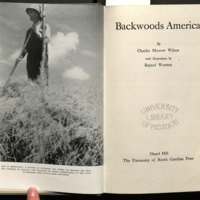   Backwoods America / with illustrations by Bayard Wootten.