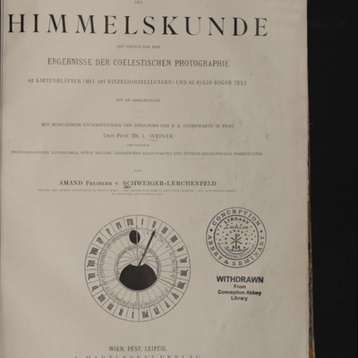 Atlas der Himmelskunde :  auf Grundlage der Ergebnisse der coelestischen Photographie 