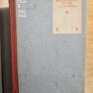 A Bibliography of the Books Issued by Hacon & Ricketts