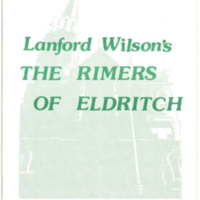 Lanford Wilson's <em>The Rimers of Eldritch </em>[program].