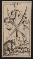 Early engraved playing cards